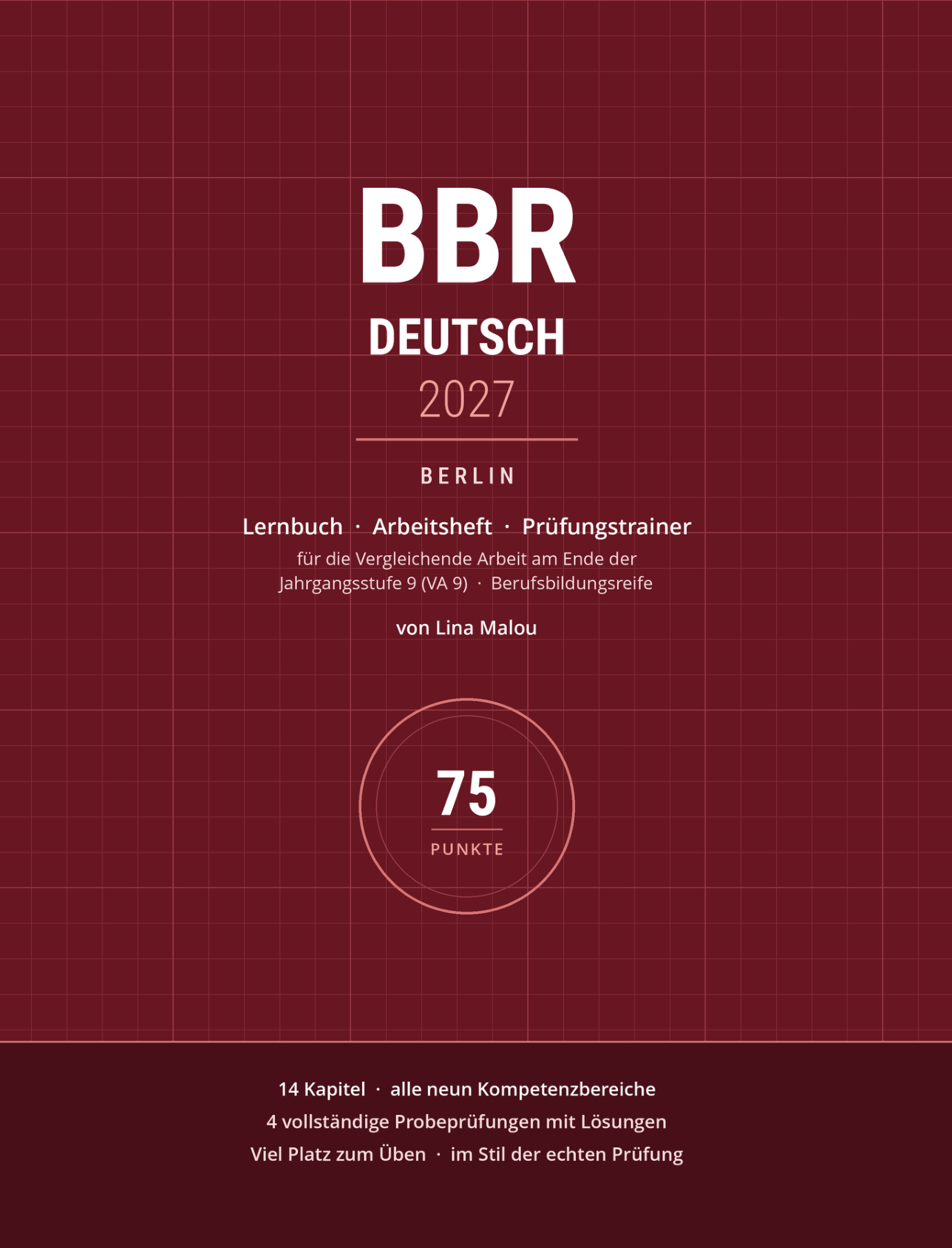 Cover: BBR-Prüfungstrainer Deutsch 2027