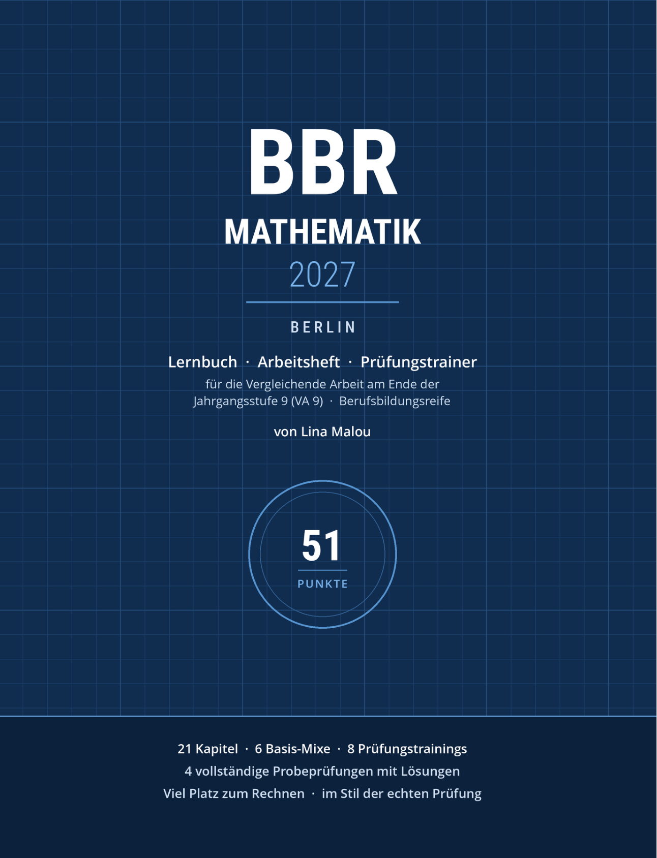 Cover: BBR-Prüfungstrainer Mathematik 2027