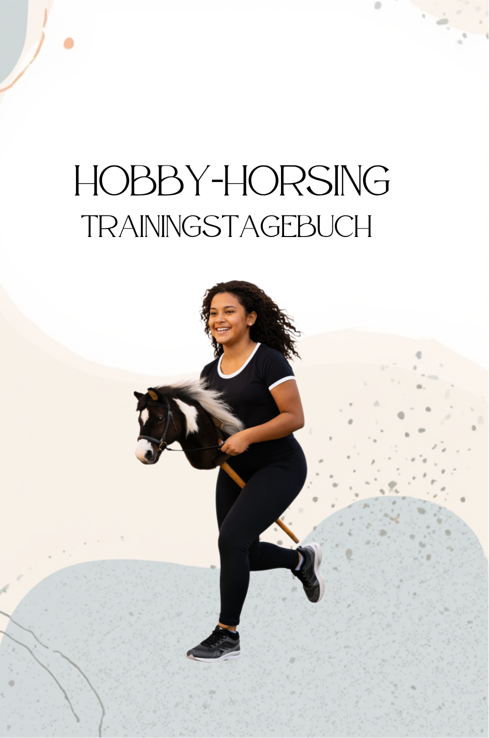 Cover: Horsing Trainingstagebuch für Mädchen